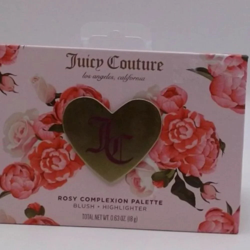 PaletteJuicy Couture - Rosy Complexion Palette, Bush & Highlighter,6 Colors,BNIB
